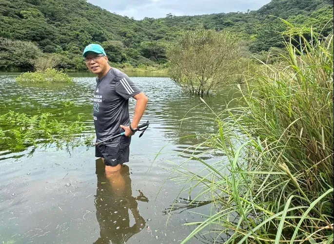 (圖/翻攝自臉書/謝金河)