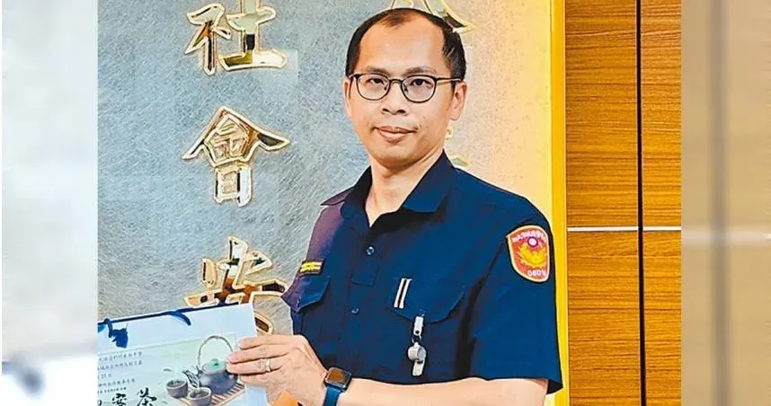 清水派出所長劉宗鑫遭女毒蟲陳嘉瑩毒駕身亡，警政署14日開完審議會，確認以因公殉職認定。（圖／翻攝畫面）