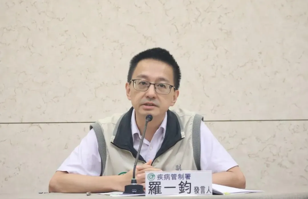 疾管署發言人羅一鈞。（圖／疾管署提供）