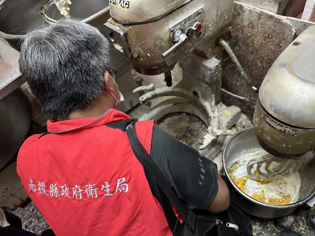 衛生局派員稽查。（圖／南投衛生局）