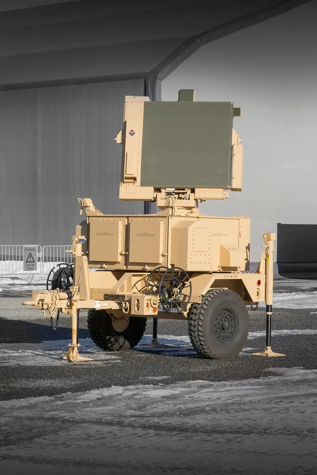 NASAMS的MPQ-64F1哨兵雷達。(圖/康斯伯格公司)