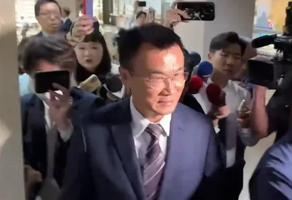 前農業部長陳吉仲。(圖/中天新聞)