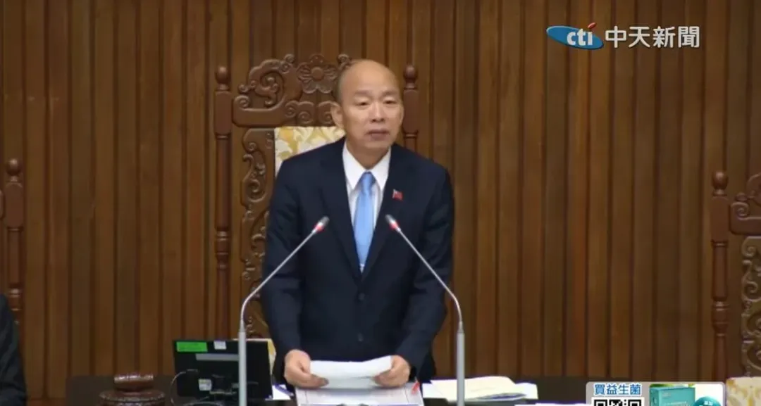 立法院長韓國瑜今日再次召集3黨團幹部進行朝野協商。(資料照/中天新聞)