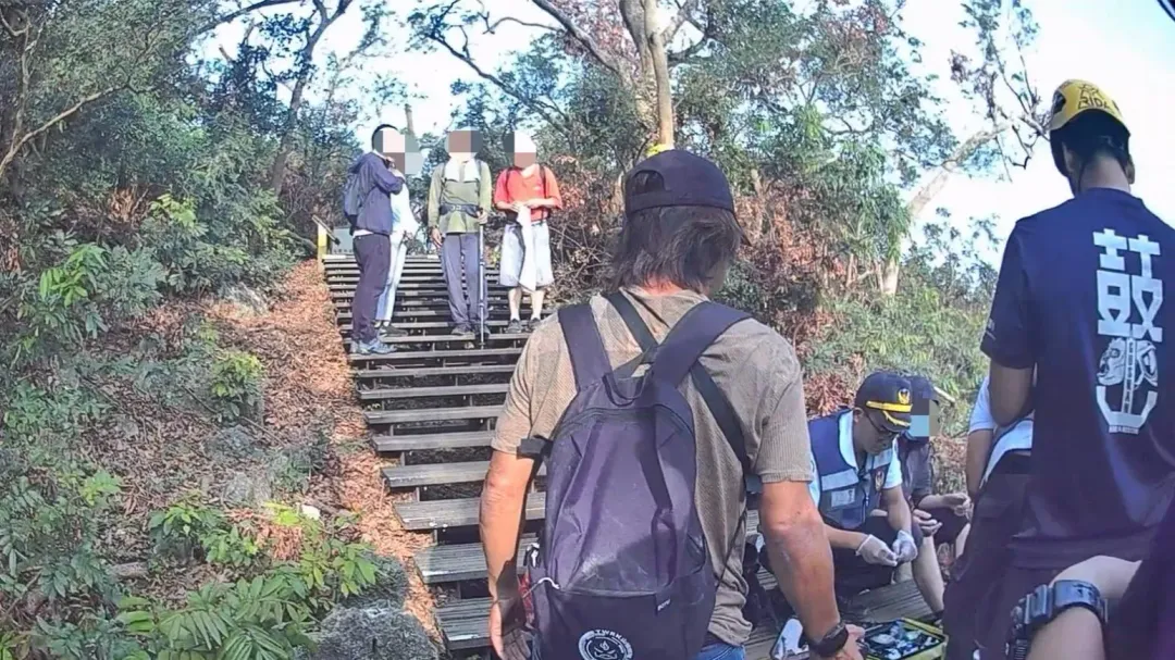 高雄24歲郭男騎車獨自上山失聯,今早尋獲。(圖/翻攝畫面)