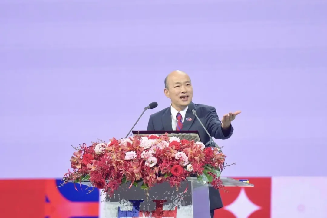 立法院長韓國瑜人氣回升。(圖取自韓國瑜臉書)