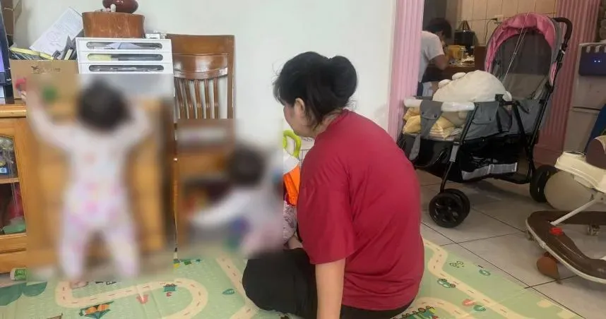 彰化一名婦人獨自撫養四個孩子。(圖/彰化縣議員賴清美臉書)