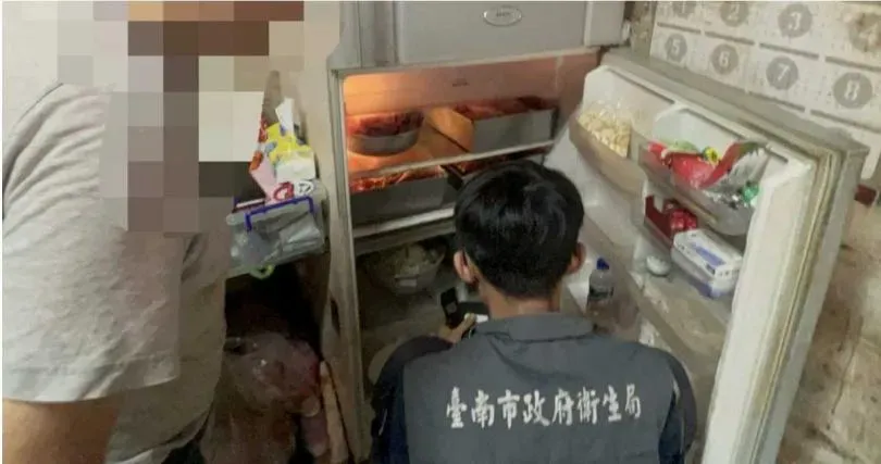 台南市衛生局前往稽查。（圖／台南市衛生局提供）