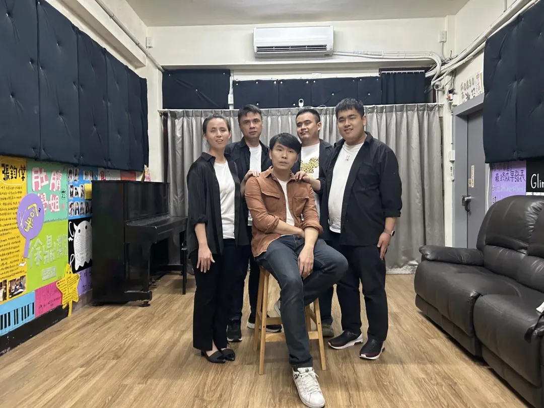 台灣公益聯盟視障樂團合照。（圖／台灣公益聯盟）
