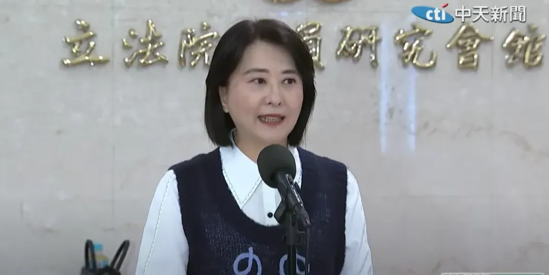 國民黨立委王鴻薇。(圖/中天新聞)