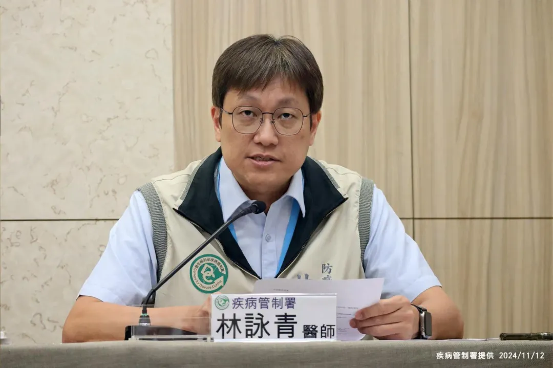 疾管署防疫醫師林詠青。（圖／疾管署）