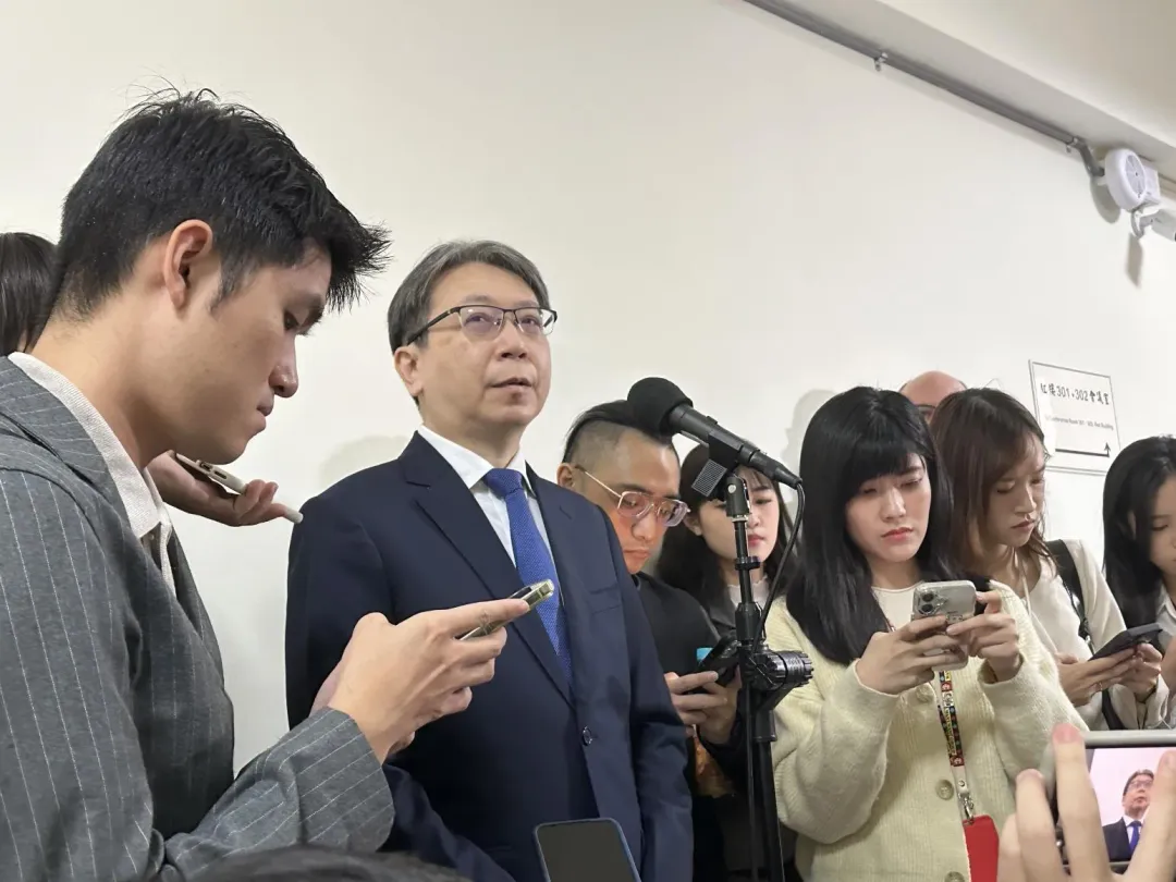 國安局長蔡明彥。(圖/黃詩崴攝)