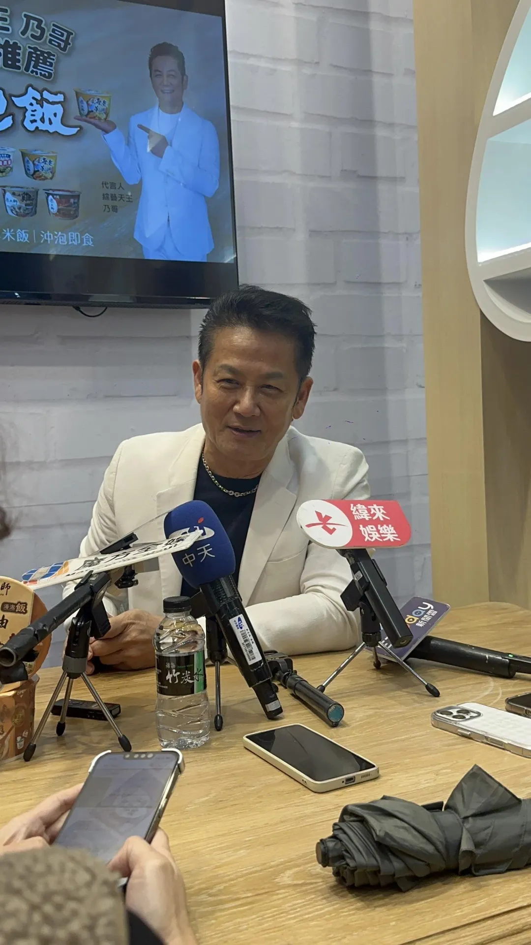 乃哥受訪侃侃而談。(資料照/中天新聞網)