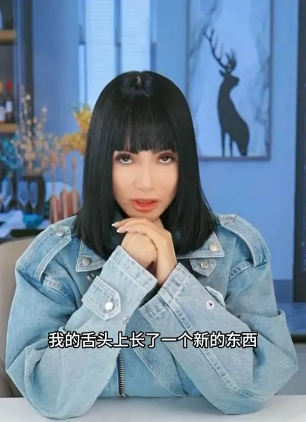 張咪宣布自己罹患舌癌。（圖／微博）