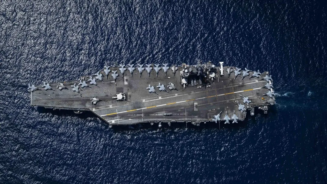 川普表態不會為台海開戰。(圖/美國海軍)
