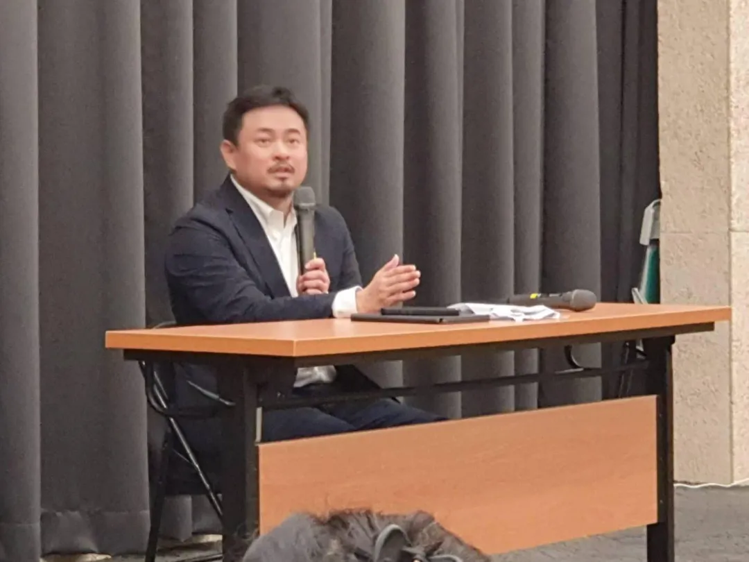 洪申翰直言自己會不改初衷全力以赴。（圖／林保宏攝）