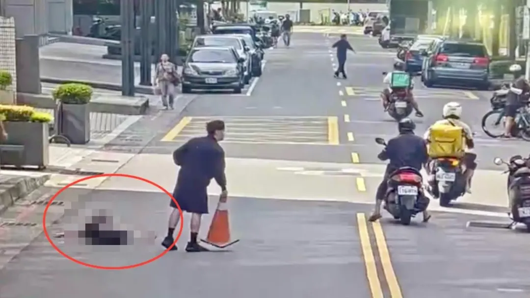 蔡女街頭遭前男友刺殺傷重不治。（圖／翻攝畫面）