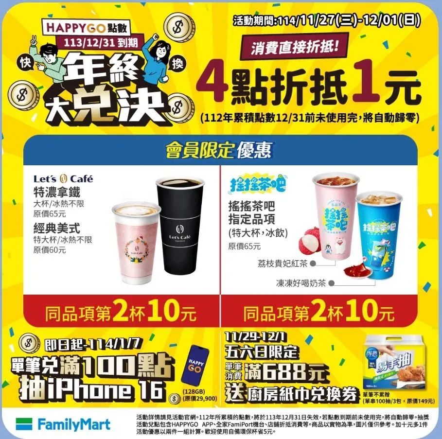 全家優惠。(圖/業者提供)