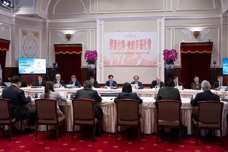賴清德主持「健康台灣推動委員會第2次委員會議」(圖/總統府提)
