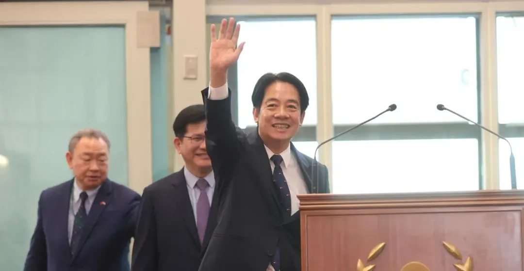 賴清德總統出訪。(圖/總統府)