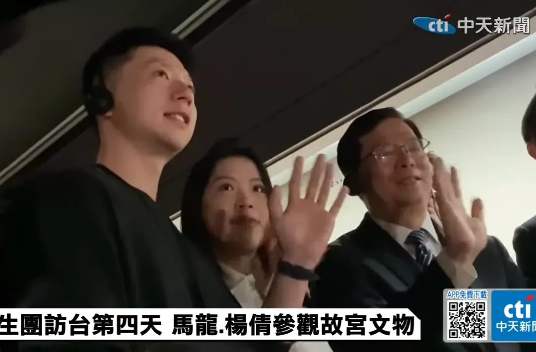 大陸最多奧運金牌者馬龍（左）。（圖／中天新聞）