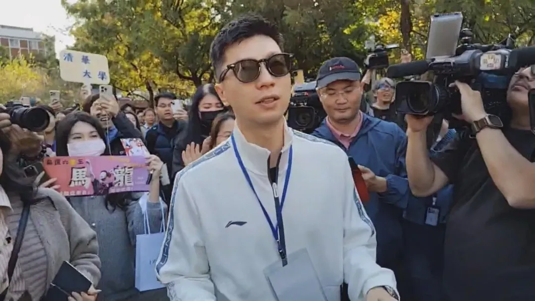 奧運桌球6金名將馬龍抵台後也深受女性粉絲喜愛。（資料照／中天新聞）