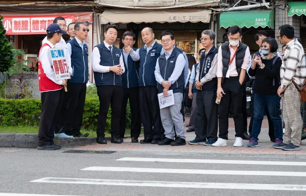 交通部長現場稽查。（圖／交通部）