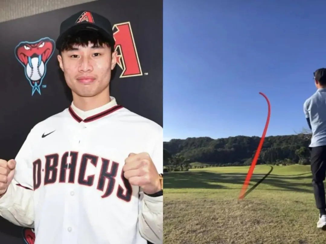 林昱珉利用休息空檔打高爾夫球,精湛球技宛如職業選手。(圖/翻攝自林昱珉IG)