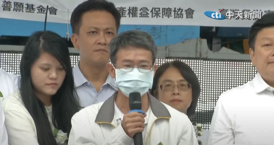 割頸案死者父親楊爸爸。（資料照／中天新聞）