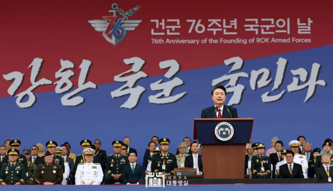 外傳9月南韓國軍更換的新一批將領，有許多都來自尹錫悅母校「沖岩高中」。（圖／翻攝南韓總統室官網）