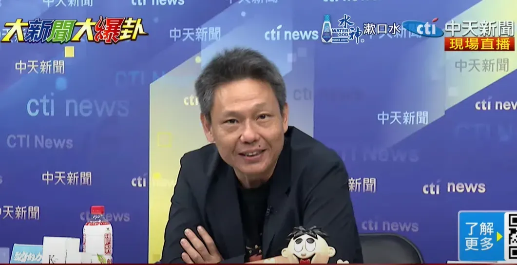 資深媒體人謝寒冰。（圖／中天新聞）