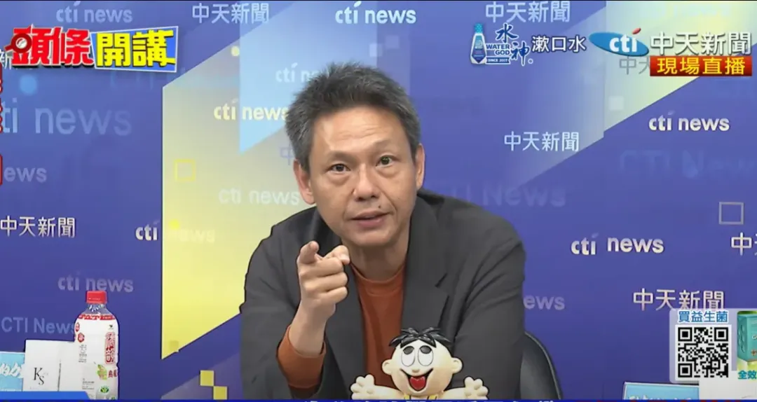 資深媒體人謝寒冰。(圖/中天新聞)
