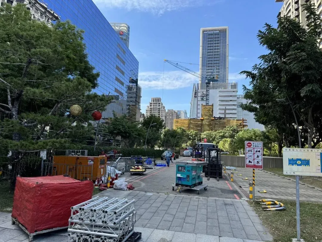 目前相關單位已在恢復場地。（圖／中天新聞）