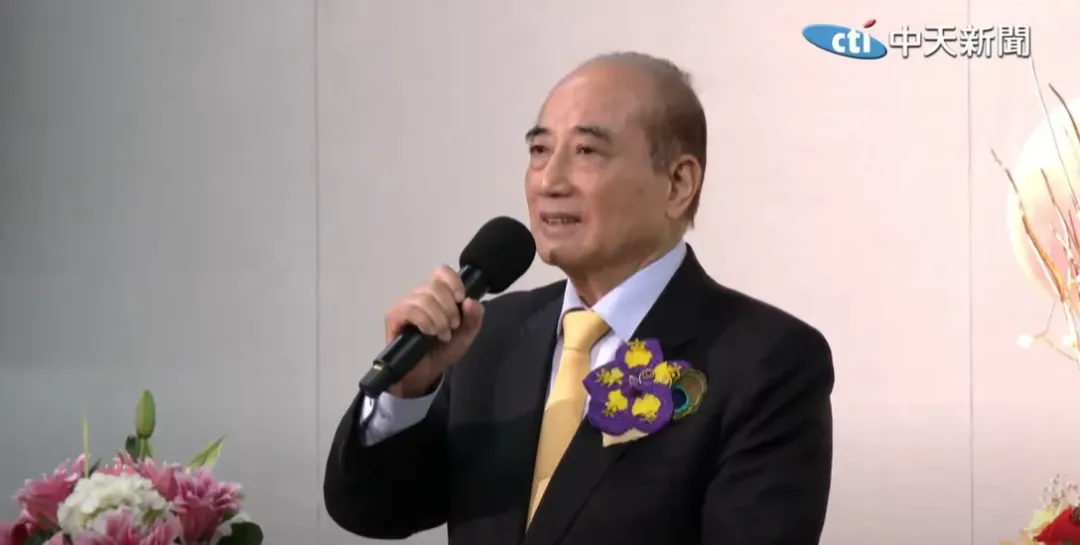 前立法院長王金平。（圖／中天新聞）