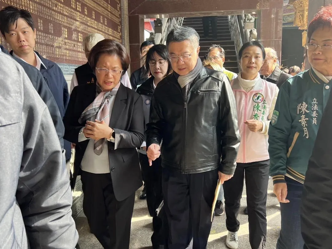 彰化縣長王惠美、行政院長卓榮泰。（圖／王惠美臉書）