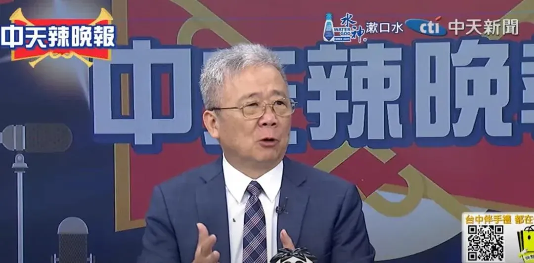 退役少將栗正傑直言對岸只是例行性的操練，甚至是巡邏而已，但台灣這邊卻誇大成軍演。（圖／中天新聞）