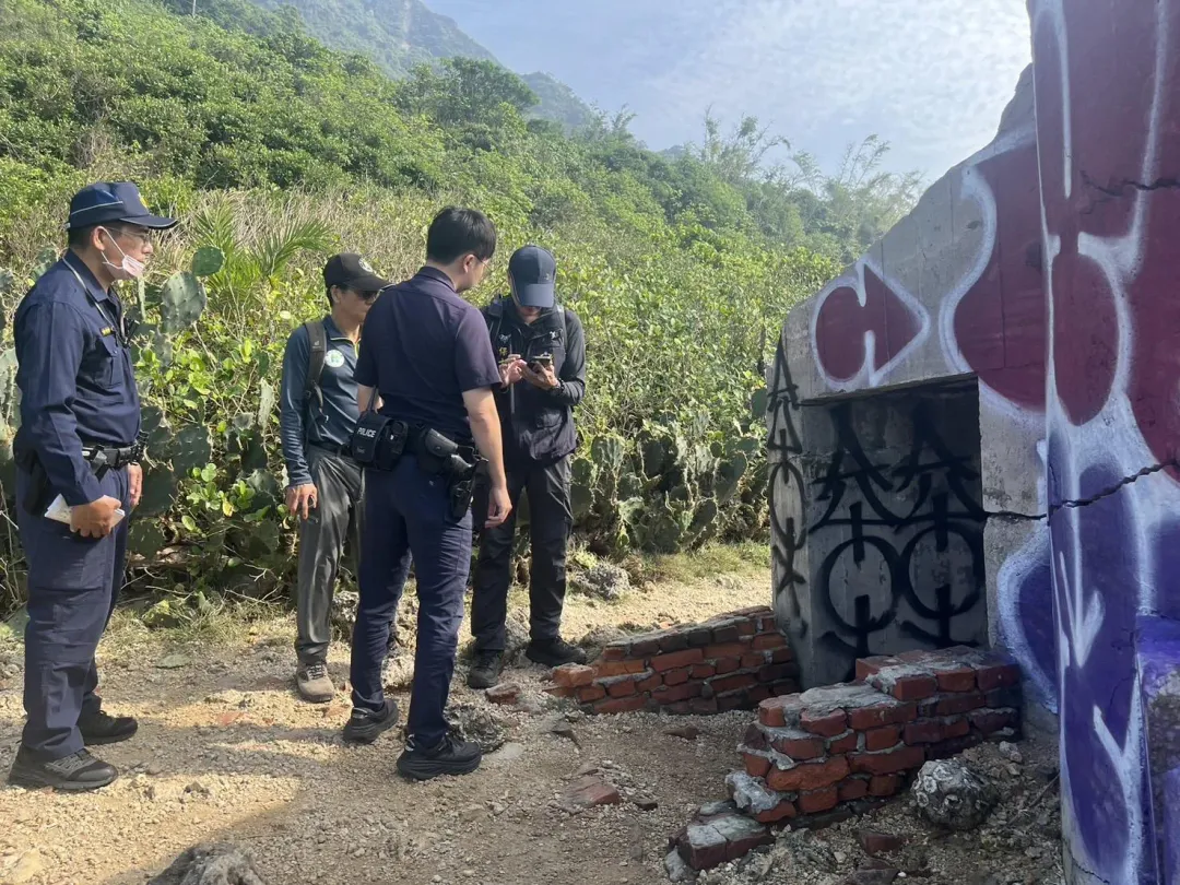 警方呼籲，隨意塗鴉破壞公共設施，不僅影響景觀，還可能觸犯刑法毀損罪。（圖／警方提供）