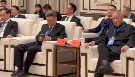 與會者包括浙江台辦主任徐曉光、福建台辦主任林文生和廣東台辦主任鐘揮鍔。（圖／中視提供）