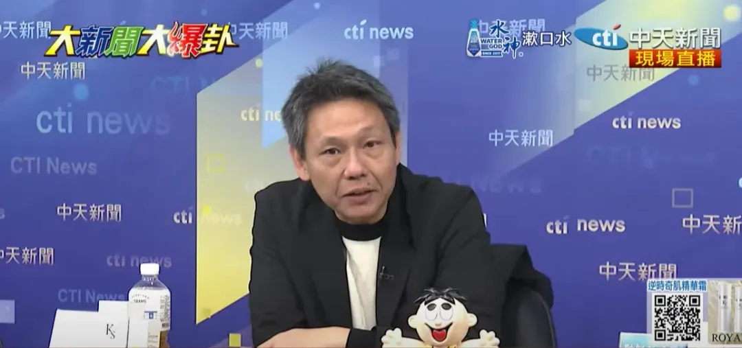 資深媒體人謝寒冰。（圖/中天新聞）