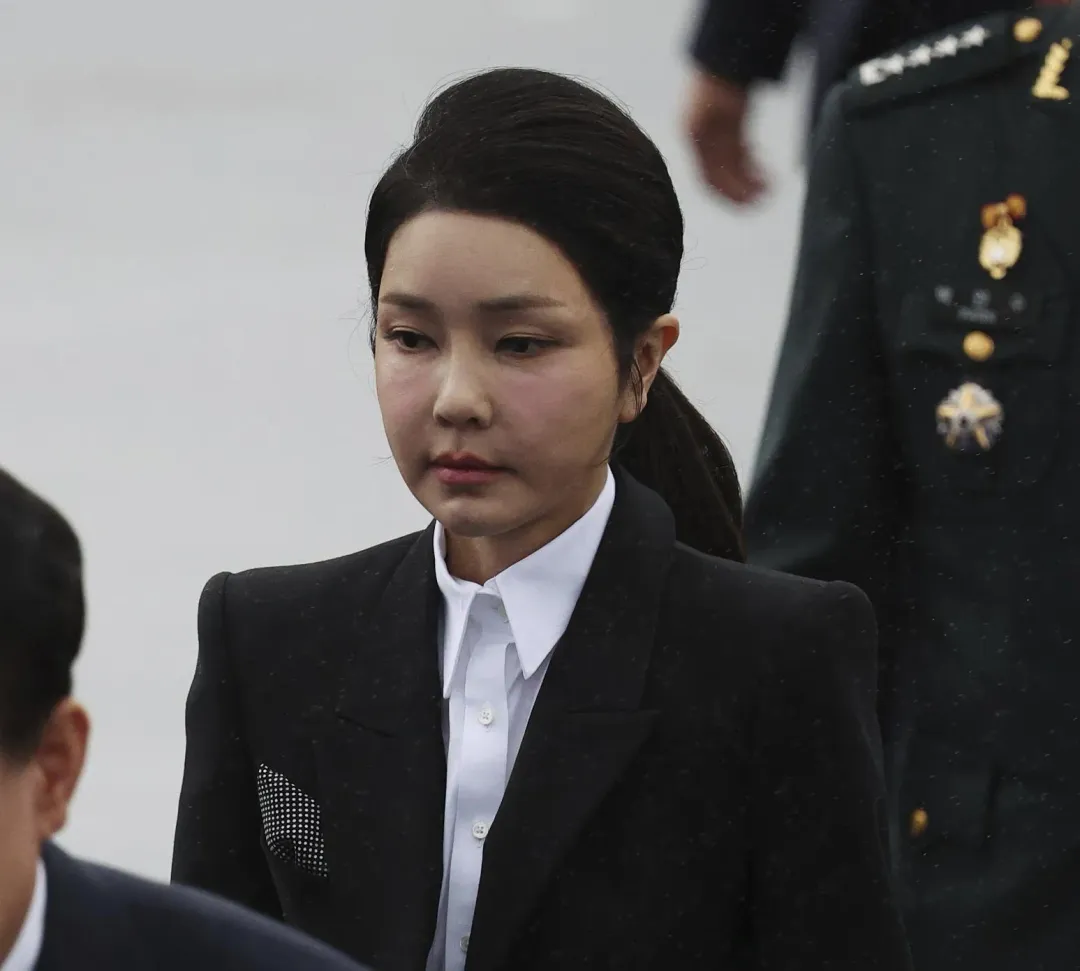 南韓第一夫人金建希。（資料照／美聯社）
