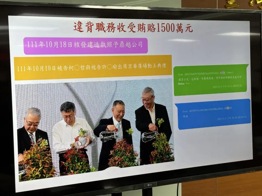 台北地檢署今日將民眾黨主席柯文哲起訴求刑28.5年。(圖/北檢提供)