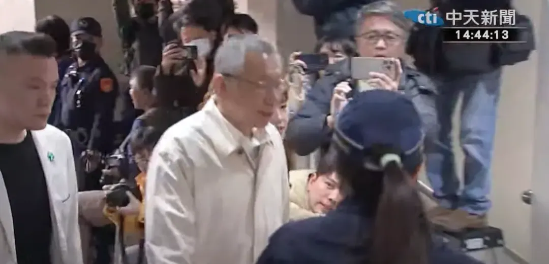 柯文哲。(圖/中天新聞)