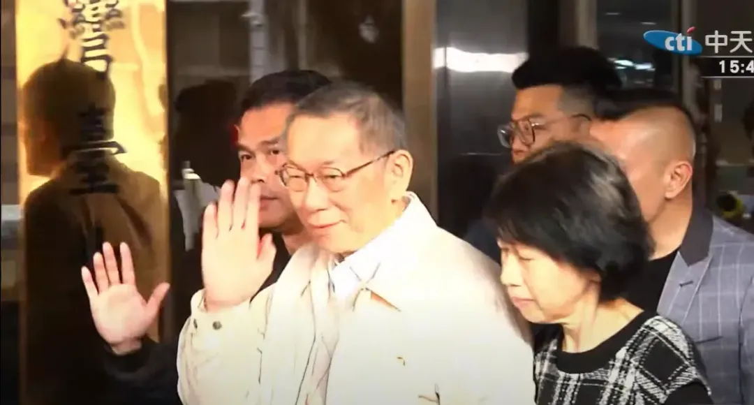 柯文哲。(圖/中天新聞)