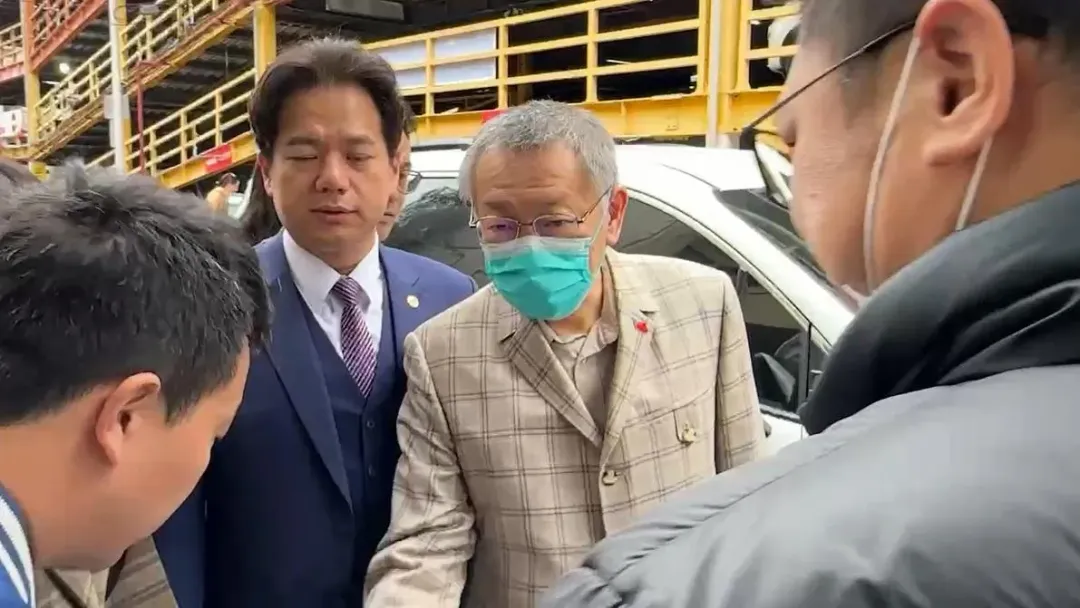 台灣民眾黨前主席柯文哲。（圖／中天新聞）