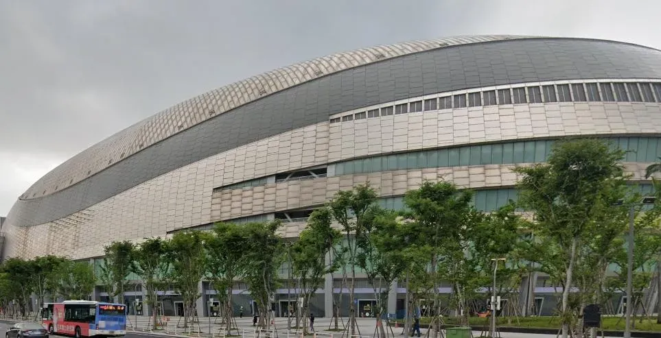 台北大巨蛋正式啟用。（圖／Google map）
