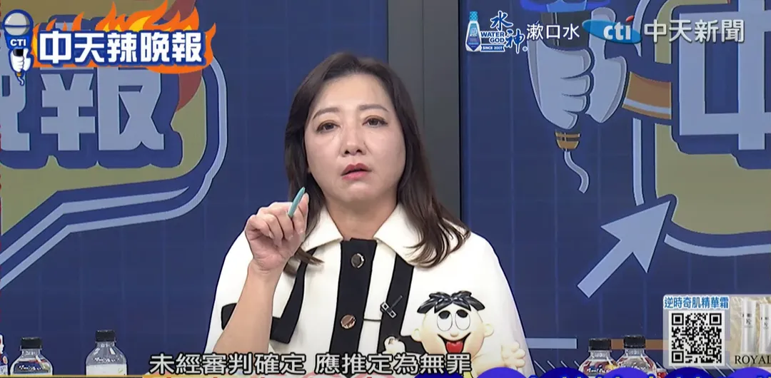 陳琬惠。（圖／中天新聞）