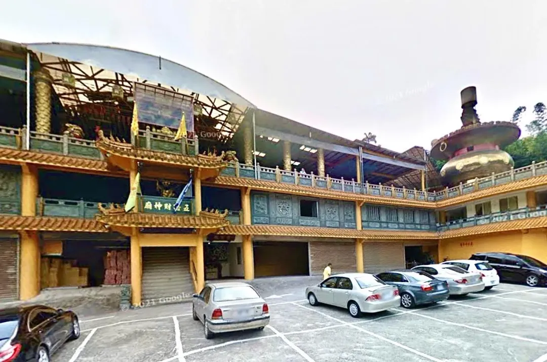 新北石碇五路財神廟。(圖/翻攝自Google map)