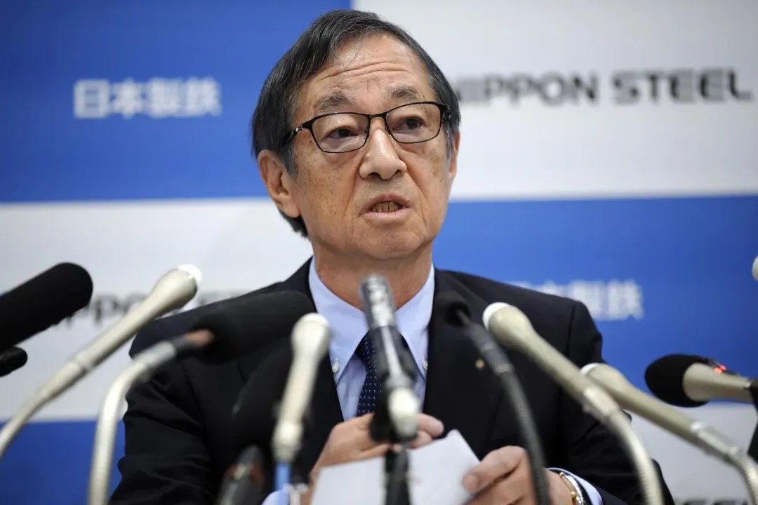 日本製鐵社長橋本英二7日表示將堅持收購美國鋼鐵公司的計劃。（圖／美聯社）