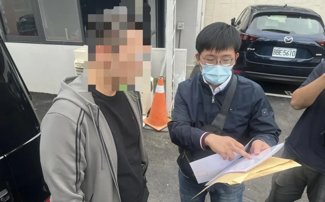 主嫌梁姓男子遭警方查緝到案。（圖／翻攝畫面）