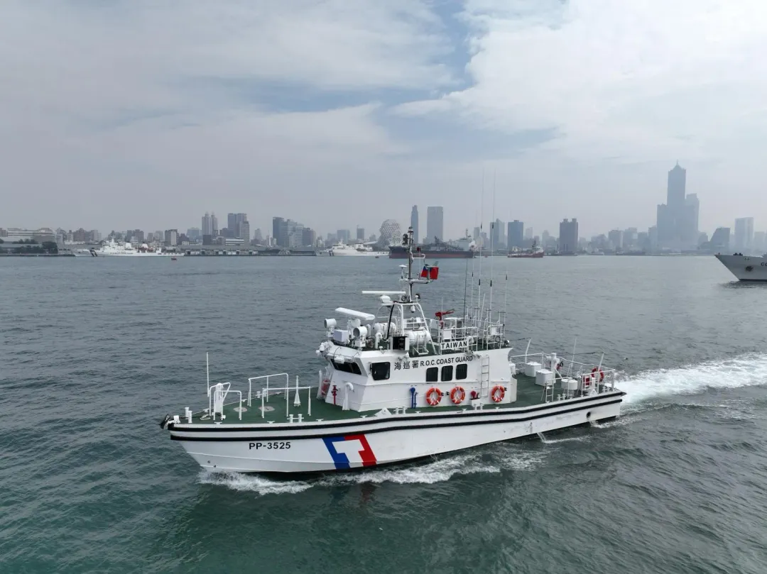 35噸級海巡艇PP-3525號。(圖/海巡署)