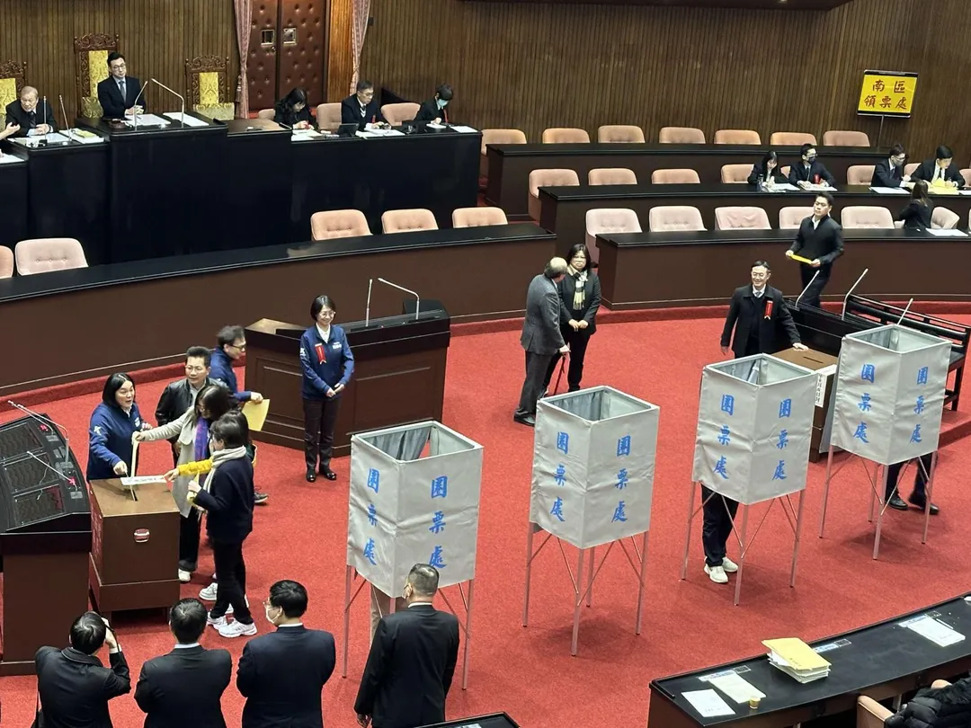 憲訴法覆議案表決。（資料照／中天新聞）